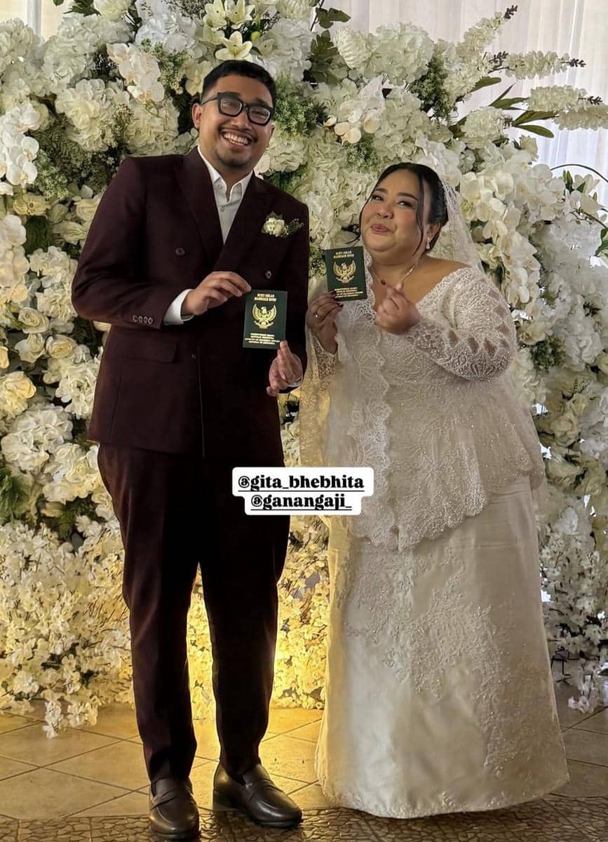 Pernikahan Gita Bhebhita