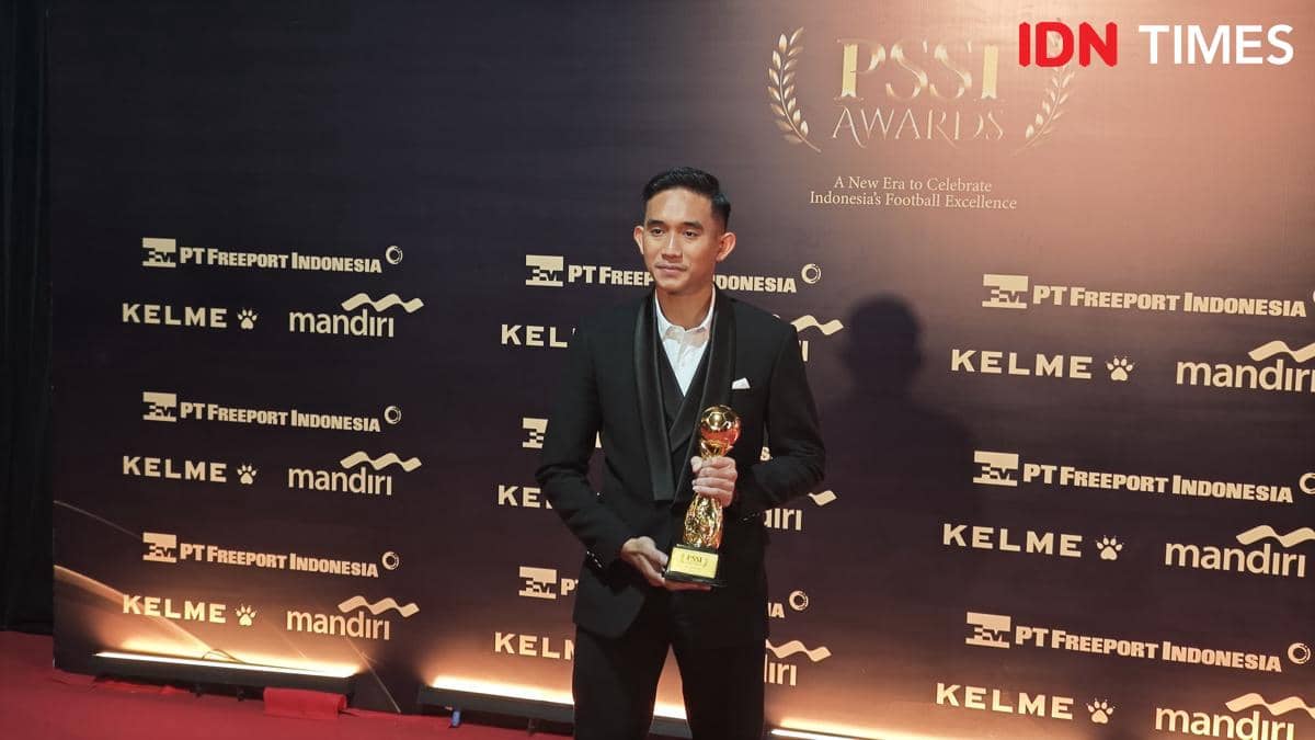 Gagal di Puskas, Rizky Ridho Raih Goal of The Year PSSI Awards 2026