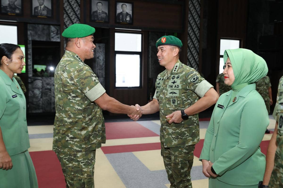 47 Perwira TNI AD Dapat Kenaikan Pangkat, Dua Pati Raih Bintang Tiga