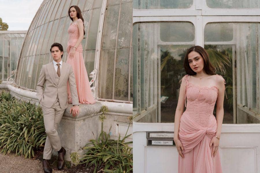 Bedah Look Prewedding Syifa Hadju di London, Gaun-Aksesori Elegan
