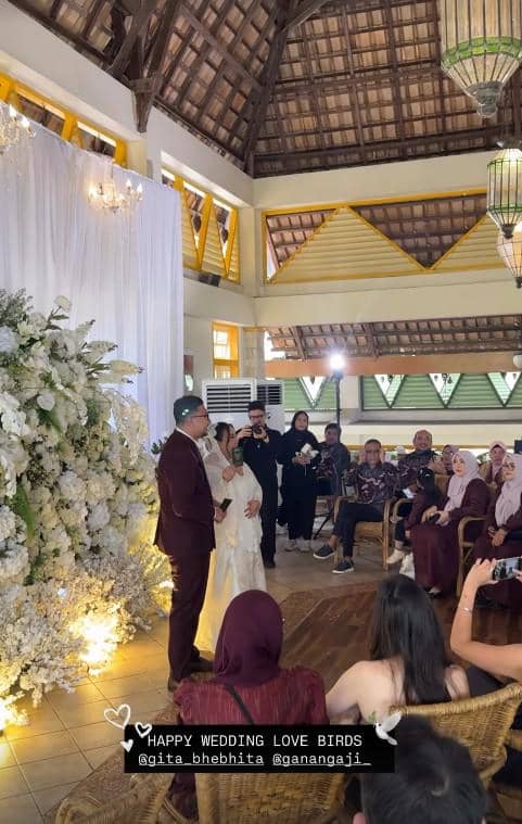 Pernikahan Gita Bhebhita dan Ganang Aji (instagram.com/gita_bhebhita)