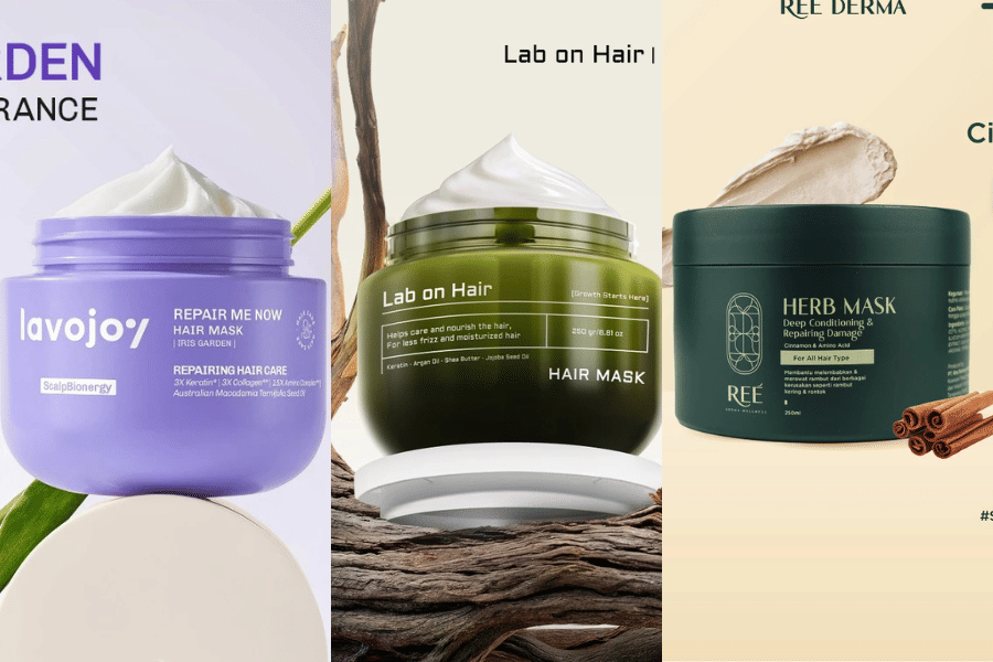 7 Rekomendasi Hair Mask untuk Perempuan Berhijab, Atasi Rambut Rusak