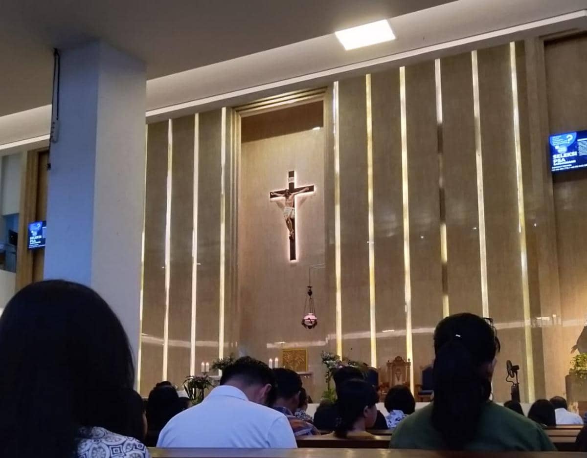 Potret Gereja Katolik Paroki Santa Maria Annuntiata