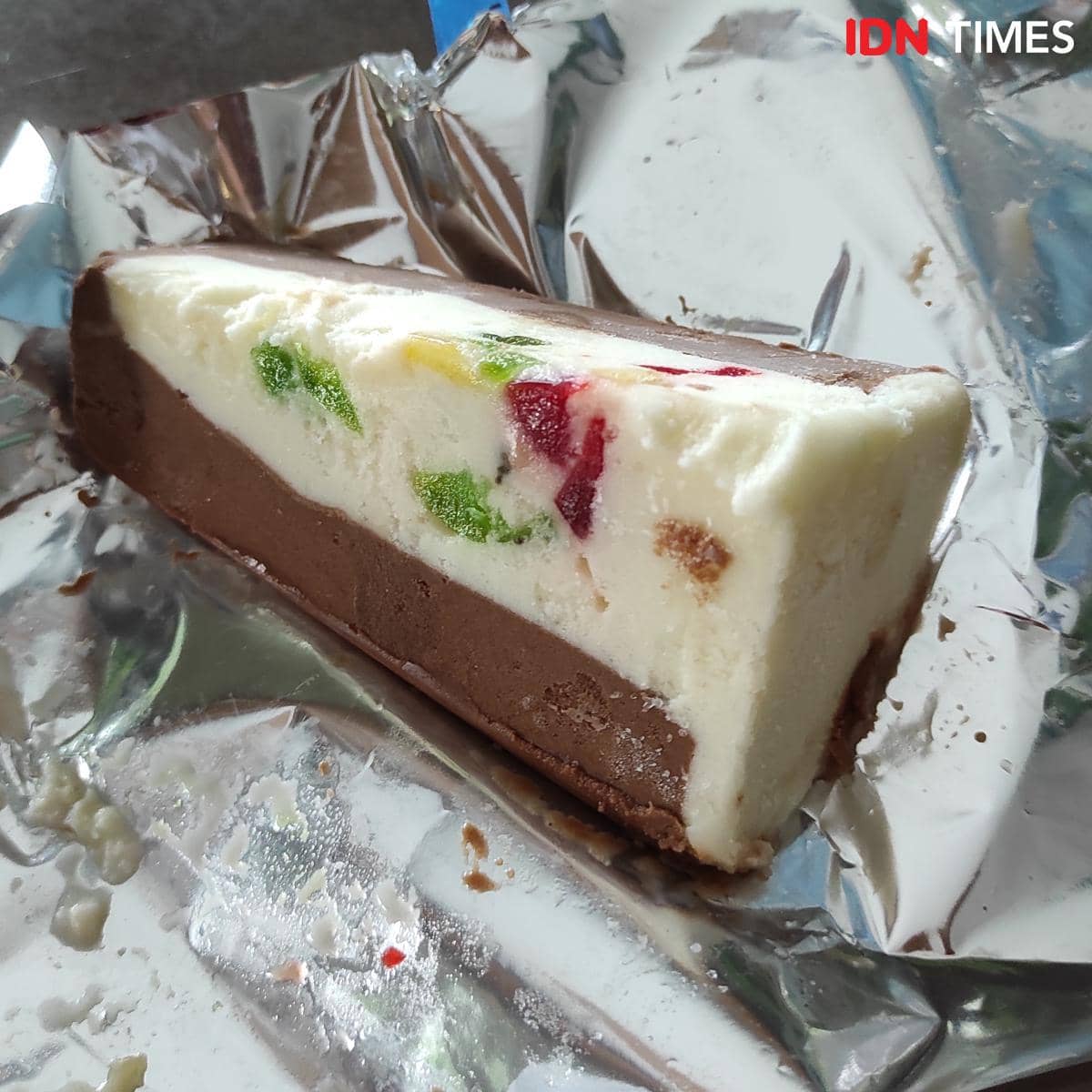 Potret menu es krim di kedai Es Krim Tentrem Solo (
