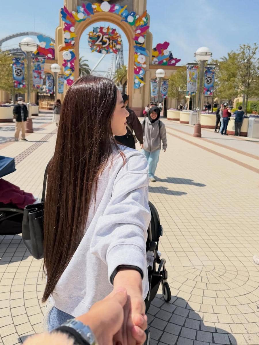 momen liburan Rizky Febian dan Mahalini di Jepang