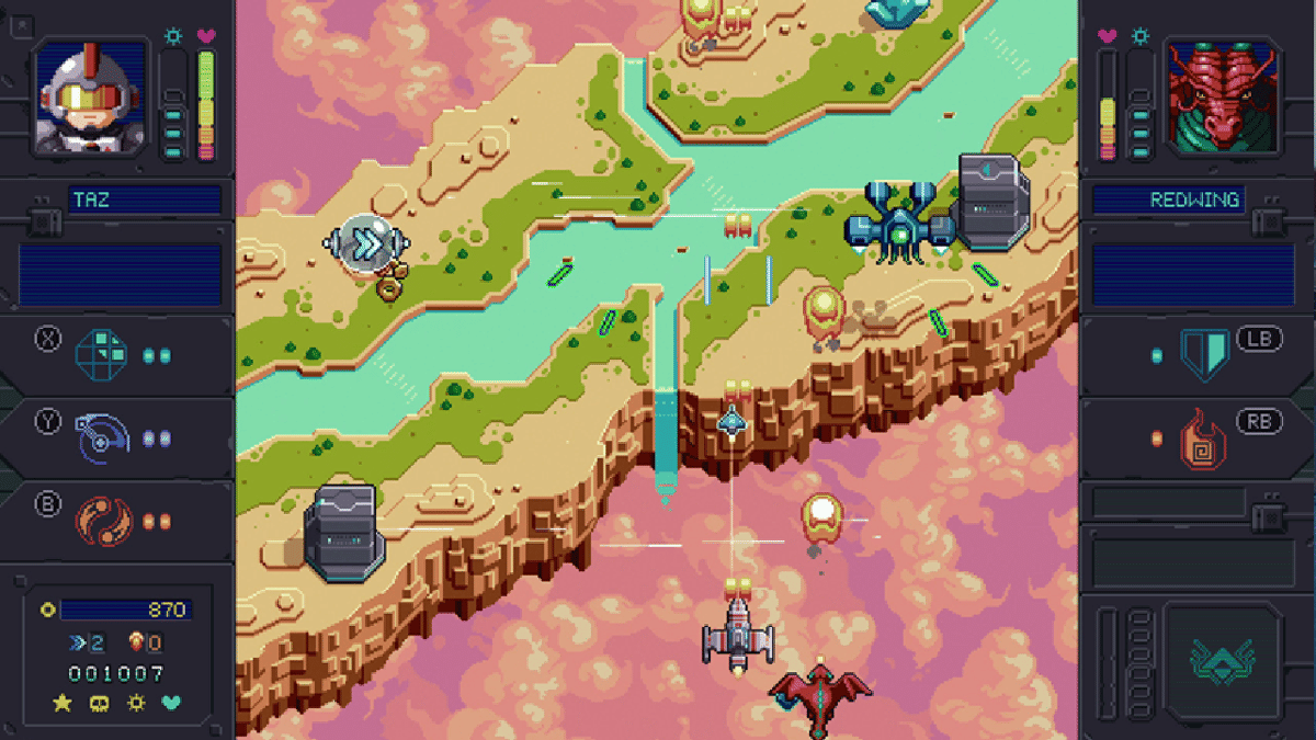 cuplikan gameplay Hyper Echelon