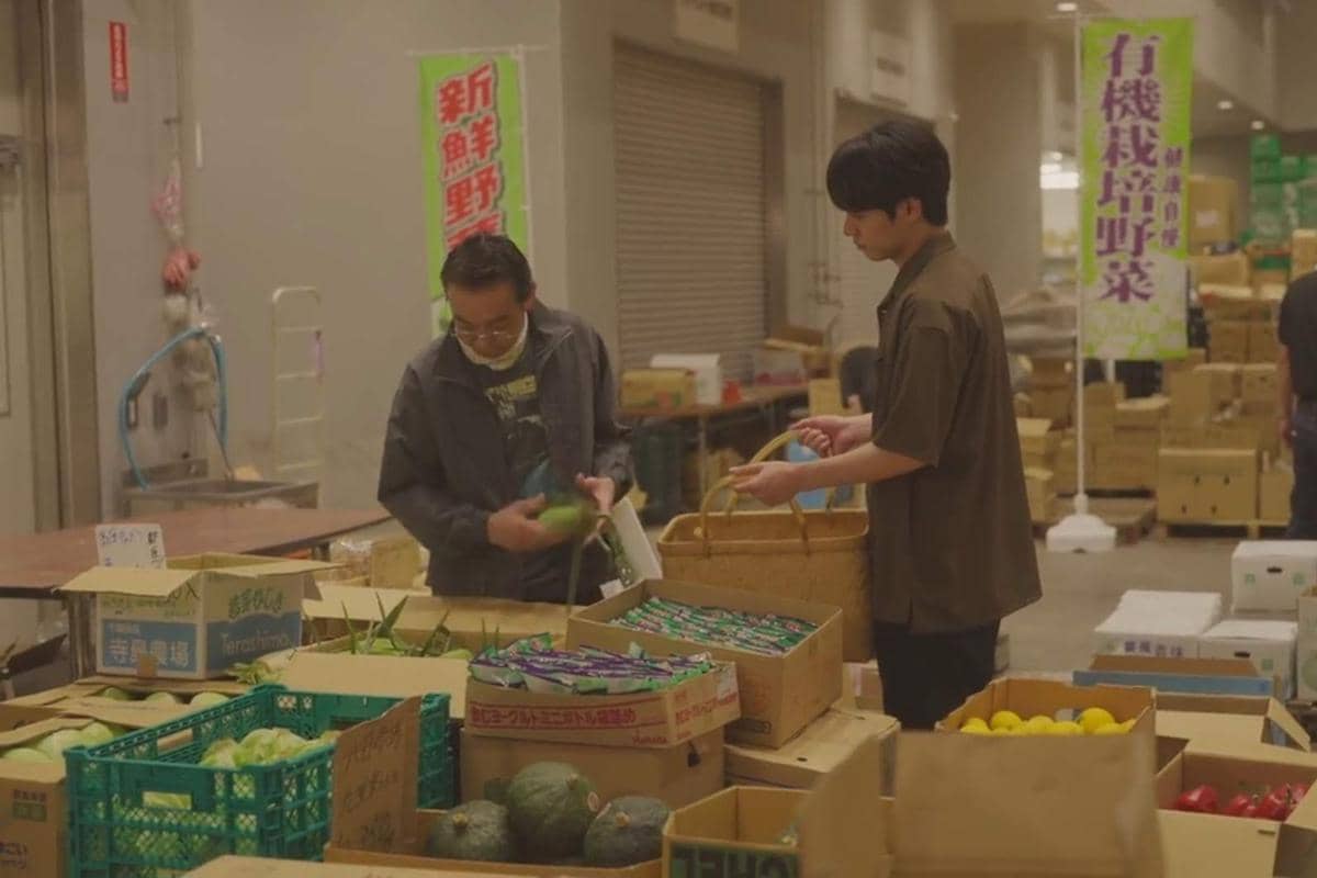 Pasar Grosir Narita, cuplikan drama Gimbap and Onigiri