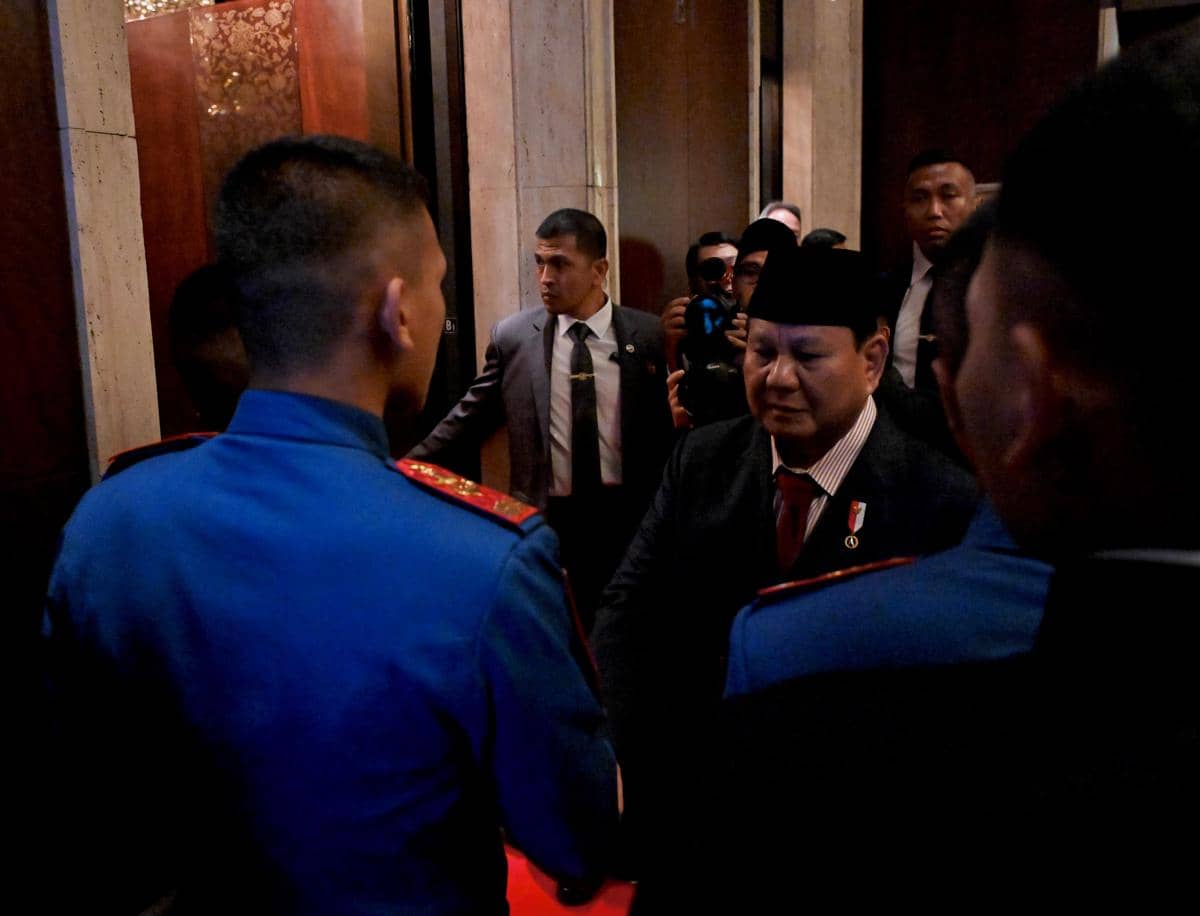 Presiden Republik Indonesia Prabowo Subianto disambut diaspora Indonesia di Tokyo, Minggu (29/4/2026)/dok: Biro Pers, Media, dan Informasi Sekretariat Presiden
