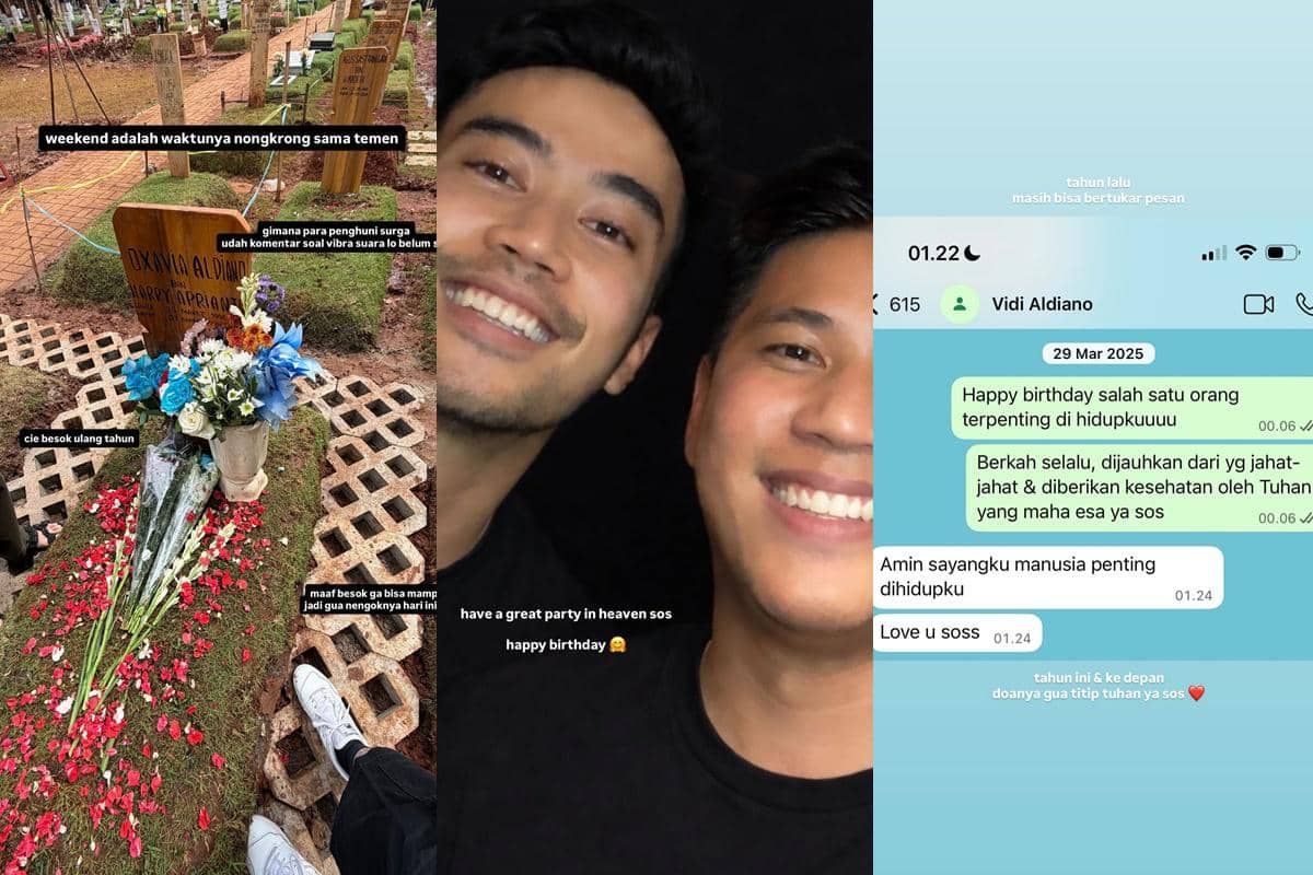 ucapan sahabat di hari ulang tahun vidi Aldiano