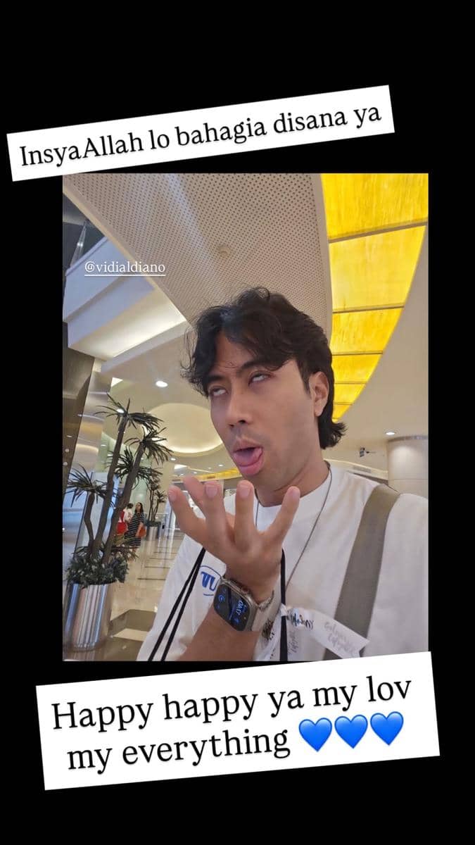 ucapan sahabat di hari ulang tahun vidi Aldiano