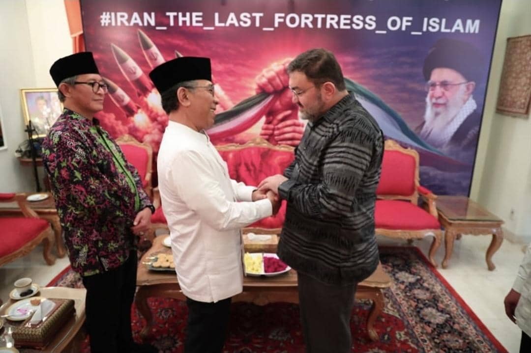 Kala Ketua PBNU Kunjungi Dubes Iran untuk Sampaikan Solidaritas RI