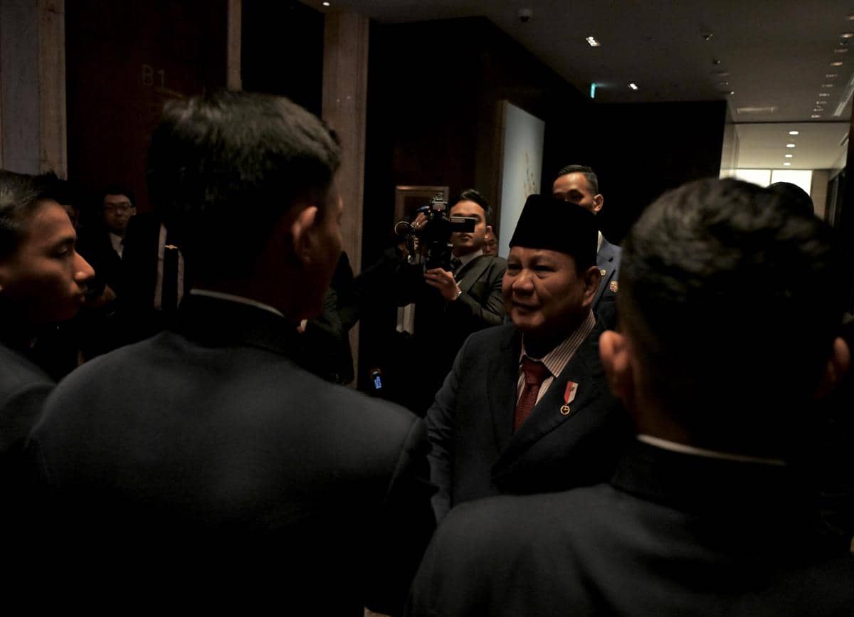 Presiden Republik Indonesia Prabowo Subianto disambut diaspora Indonesia di Tokyo, Minggu (29/4/2026)/dok: Biro Pers, Media, dan Informasi Sekretariat Presiden