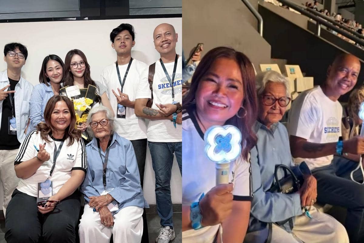 7 Momen Keluarga Carmen Nonton Fan Meeting Hearts2Hearts di Jakarta