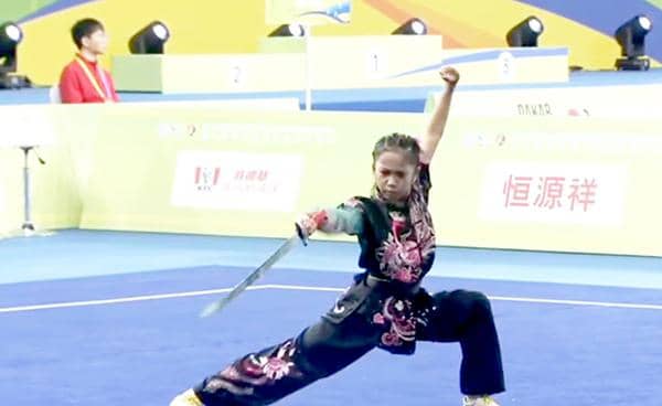 Atlet Cilik Asal Lampung Sabet Perak di Kejuaraan Dunia Wushu 2026