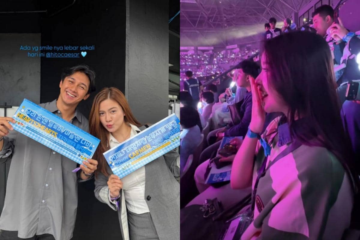 8 Artis Indonesia Nonton Fanmeet Hearts2Hearts di Jakarta, Ada Tiara!