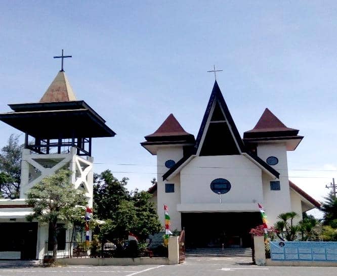 Potret Gereja Katolik Paroki St. Mikael