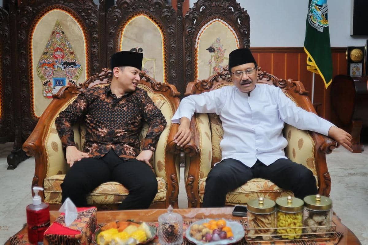 Gus Ipul saat bersilaturahmi di Trenggalek. IDN Times/istimewa 