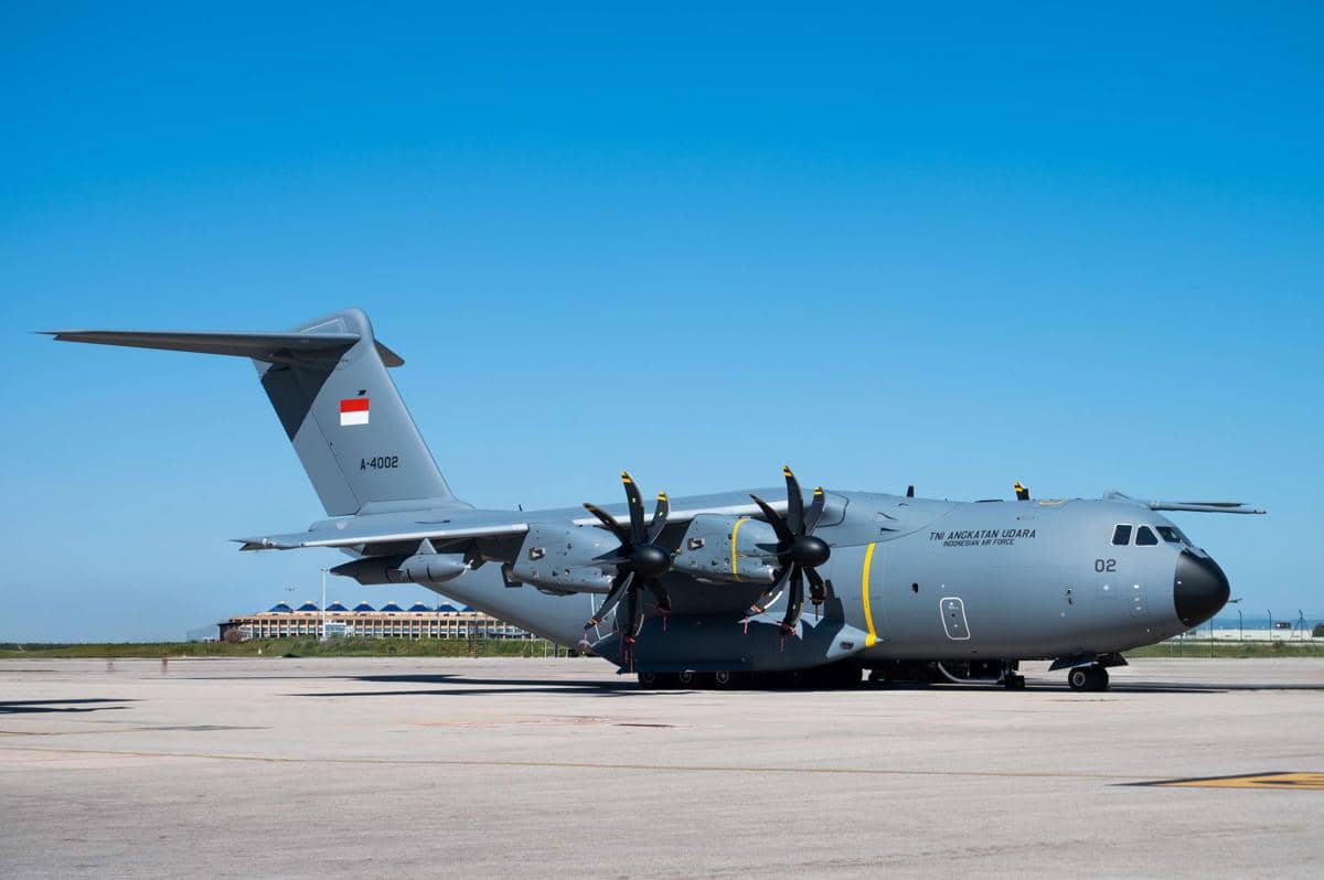 Unit kedua pesawat Airbus A400M yang dipesan oleh Kementerian Pertahanan 