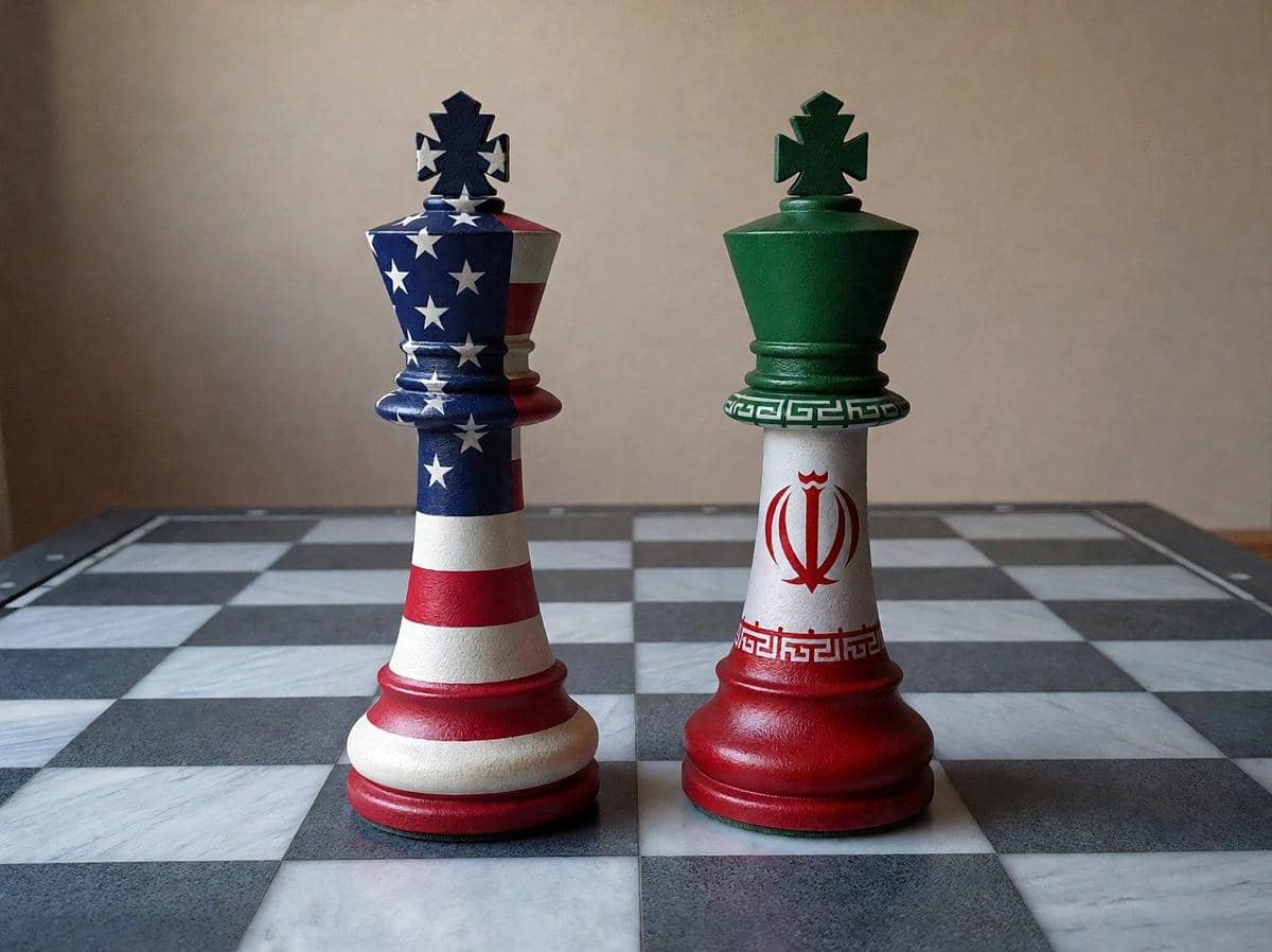 ilustrasi geopolitik Iran dengan global (pixabay.com/Just-a-blonde)