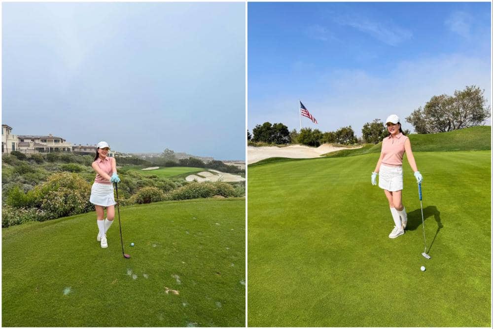 10 Potret Shandy Aulia saat Main Golf di LA, Stunning Banget!