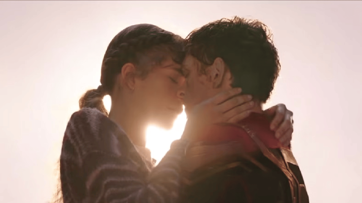 Peter dan MJ dalam Spider-Man: No Way Home