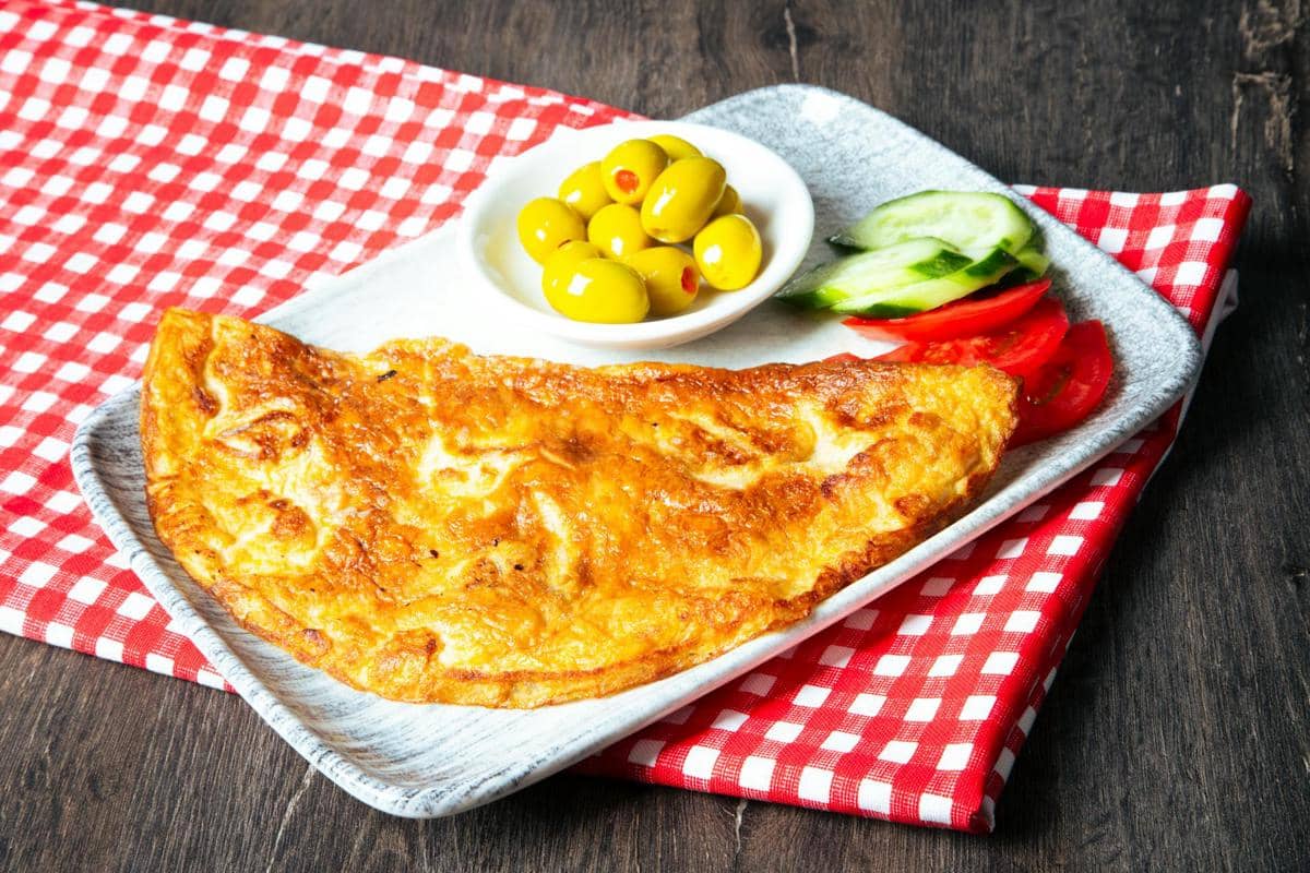 ilustrasi omelet
