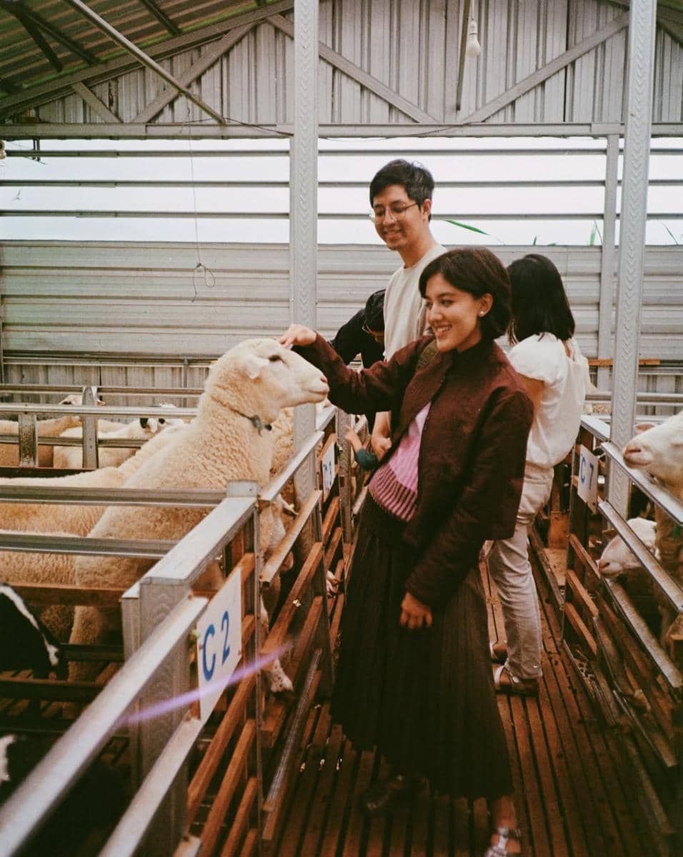 Ify Alyssa saat berlibur ke Kota Malang dan Batu