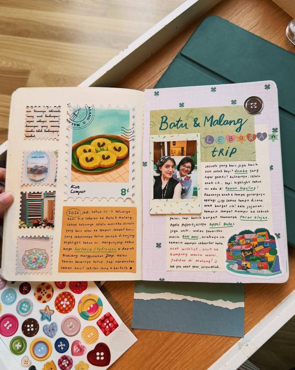 Ify Alyssa saat berlibur ke Kota Malang dan Batu