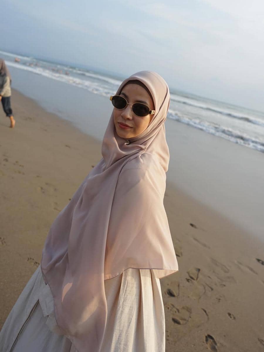 Natasha Rizky ajak keluarga liburan ke Bali