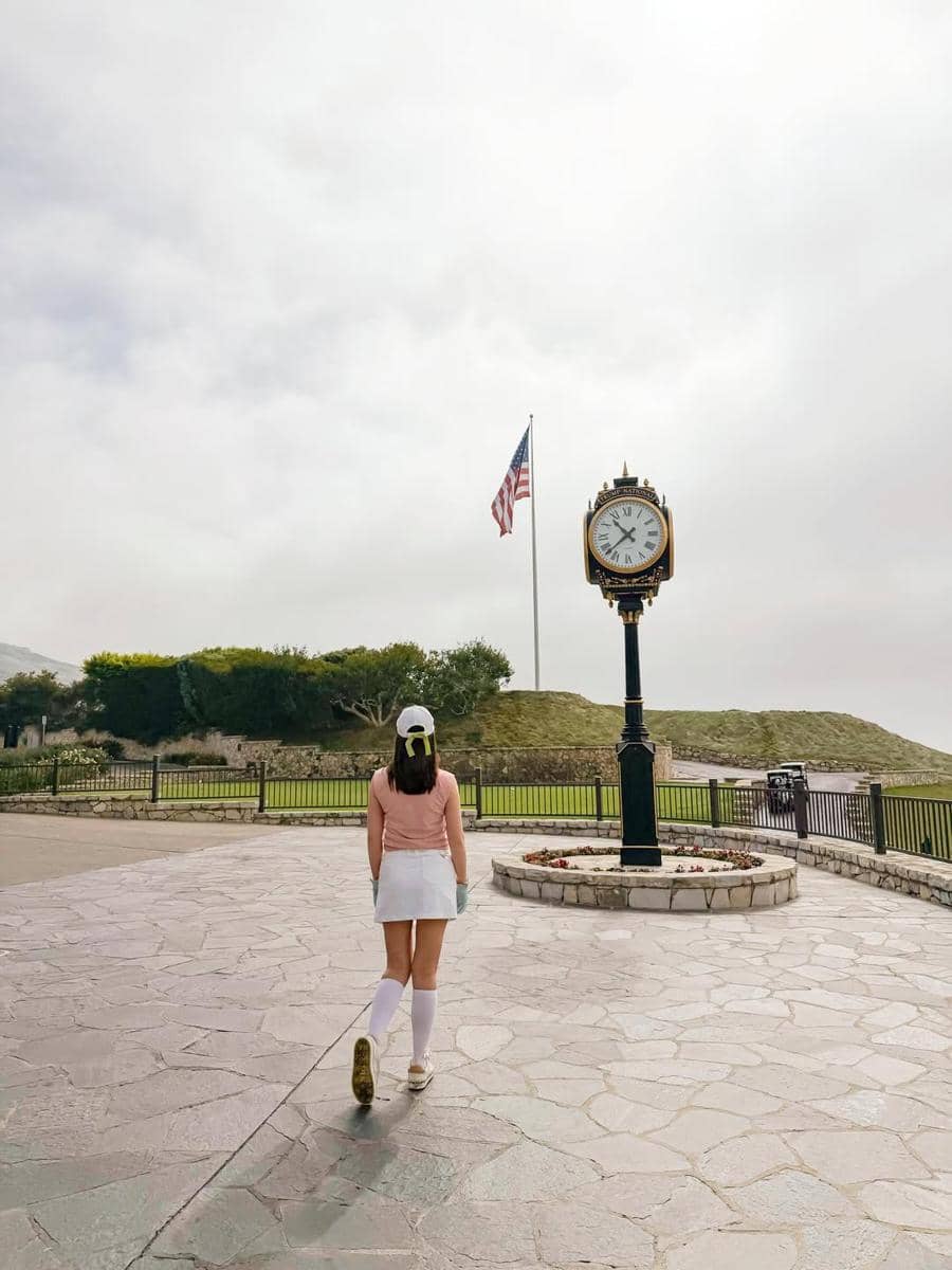 Shandy Aulia saat main golf di LA