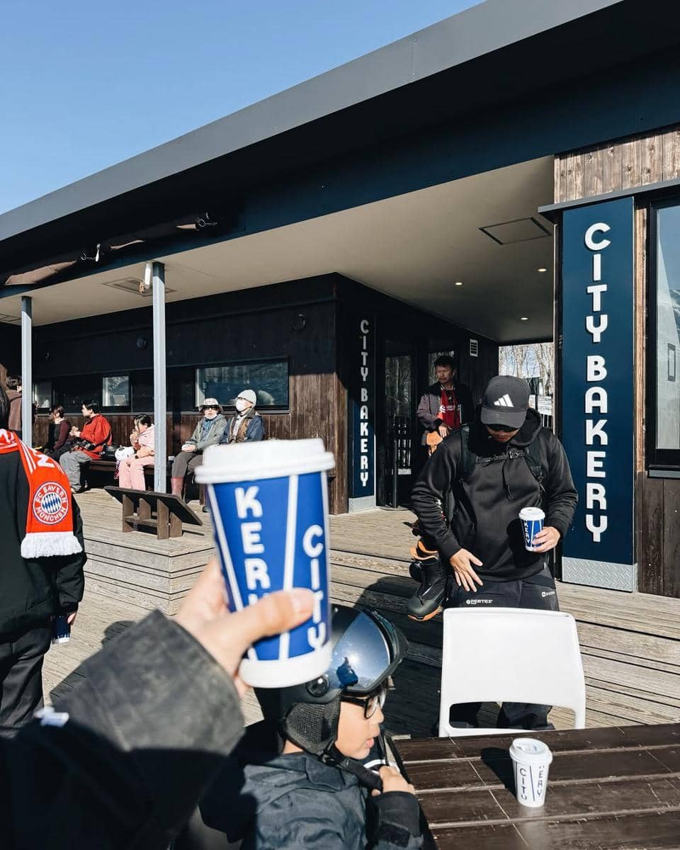 Keluarga Ayudia Bing Slamet liburan di Hakuba