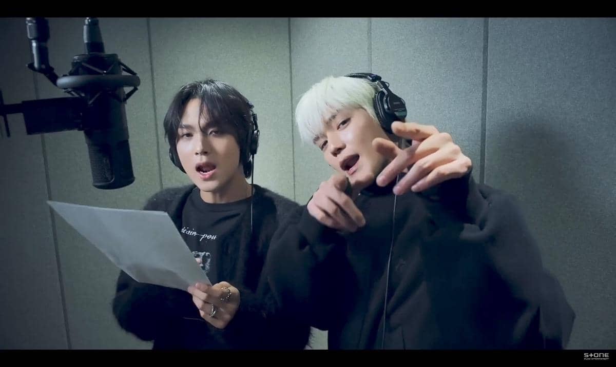 potret Taeyong dan Haechan NCT di MV Bitter Sweet (Addiction)