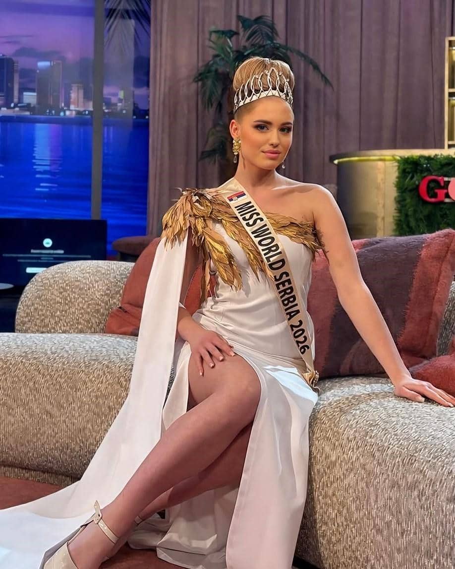 potret Simona Manojlovic, Miss World Serbia 2026