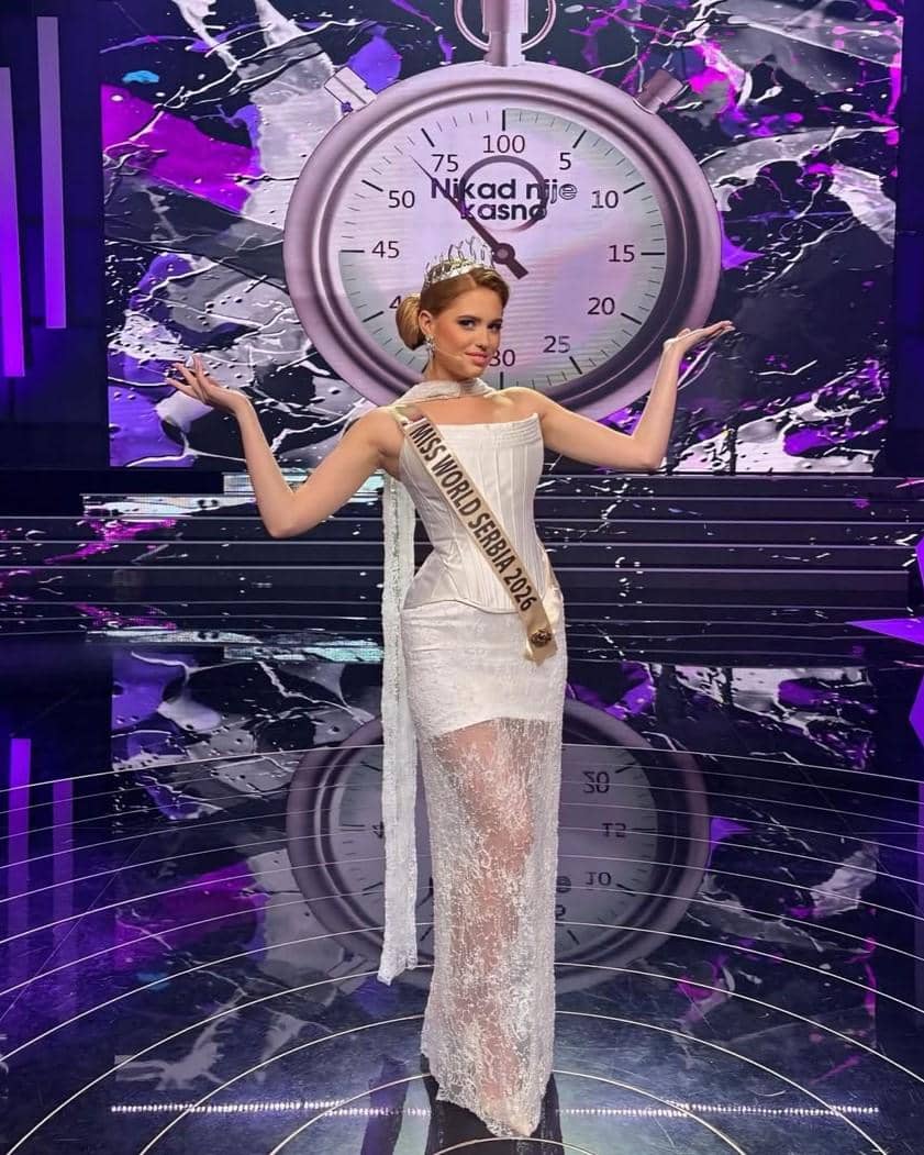 potret Simona Manojlovic, Miss World Serbia 2026