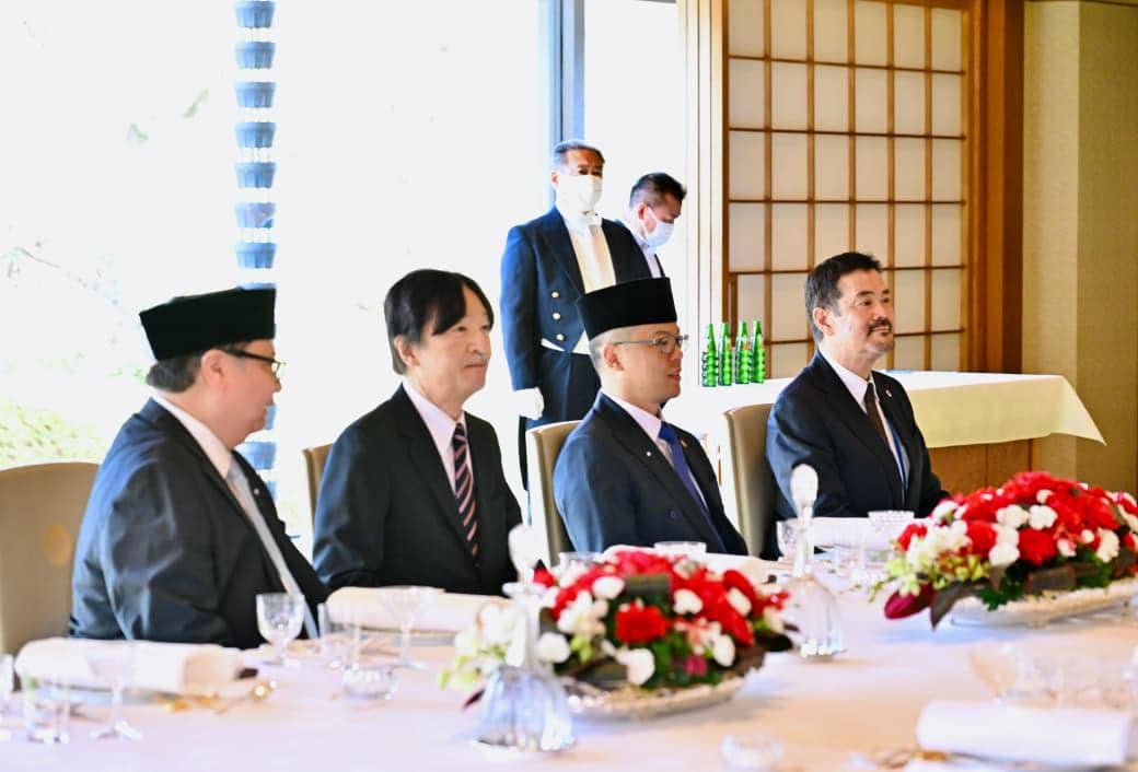 Presiden Prabowo dan Kaisar Naruhito di Istana Kekaisaran Jepang, Tokyo, pada Senin, (30/3/2026).