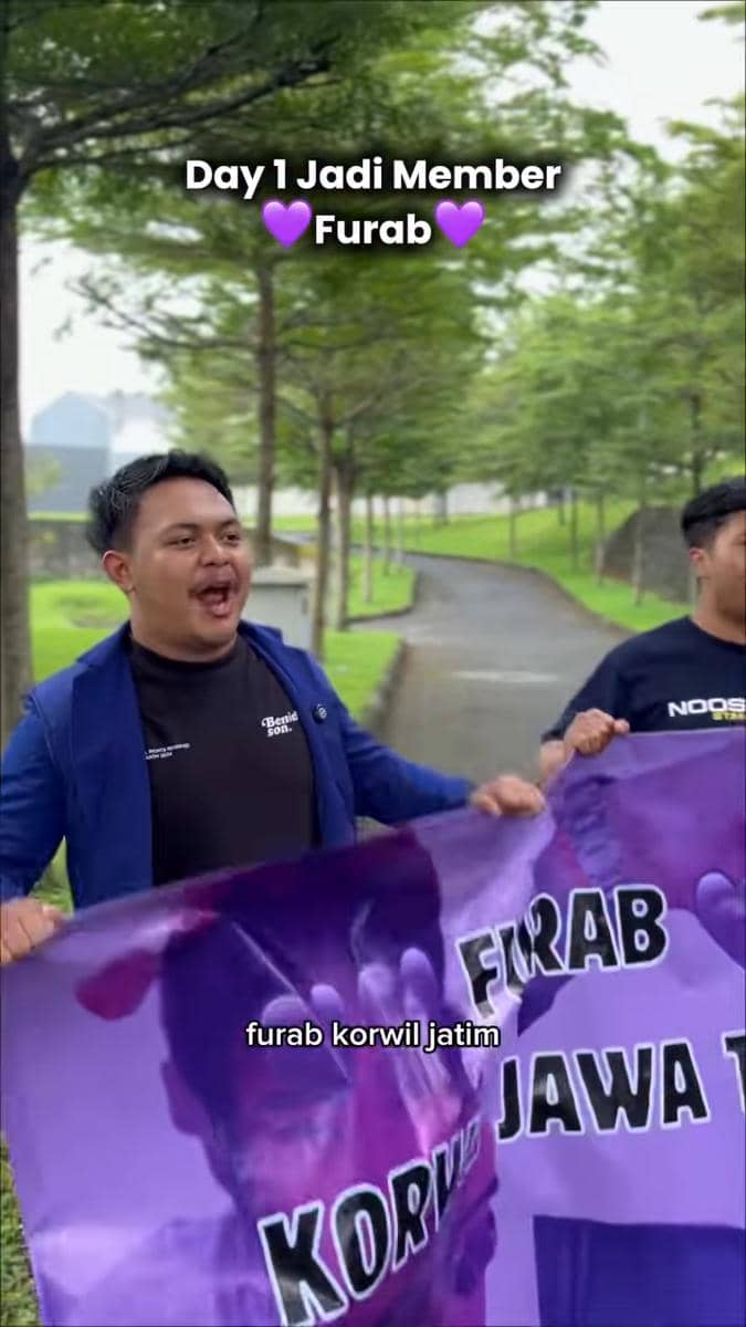 Gilang Herlambang ikutan tren Furab