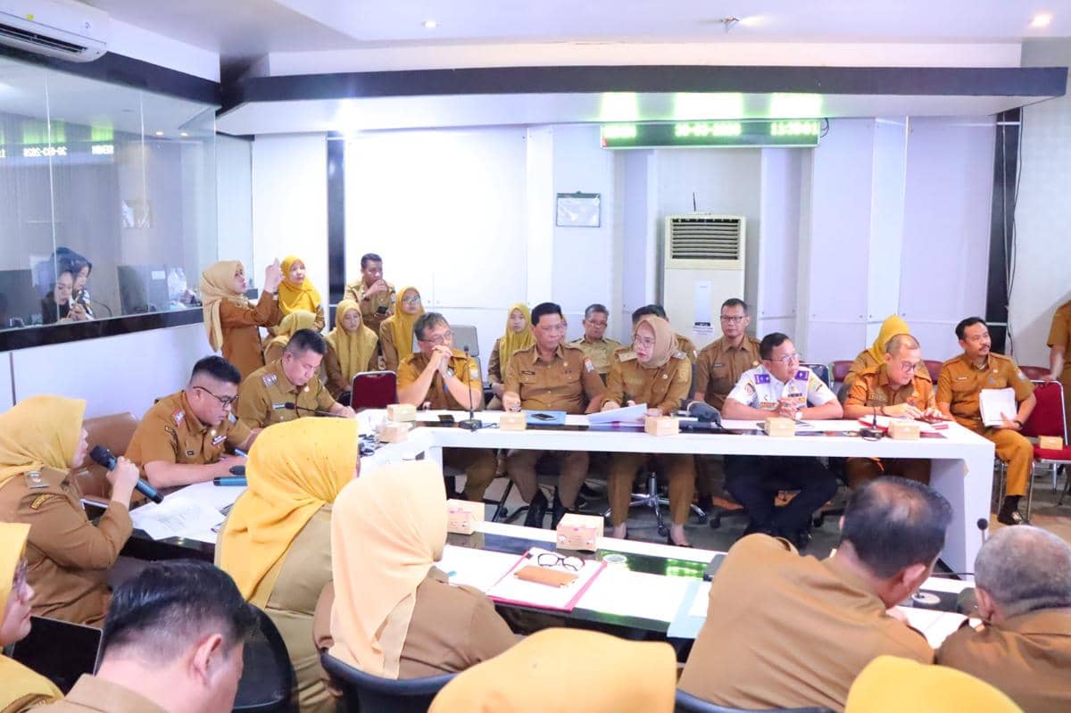 Rapat evaluasi kerja ASN Pemkot Palembang