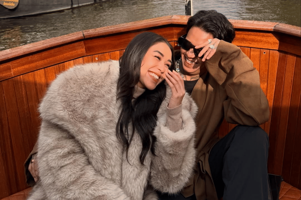 Potret kenangan Reza Arap dan Lula Lahfah