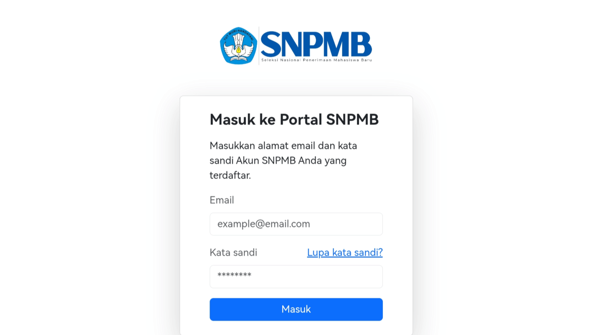 ilustrasi cek nomor pendaftaran SNBP