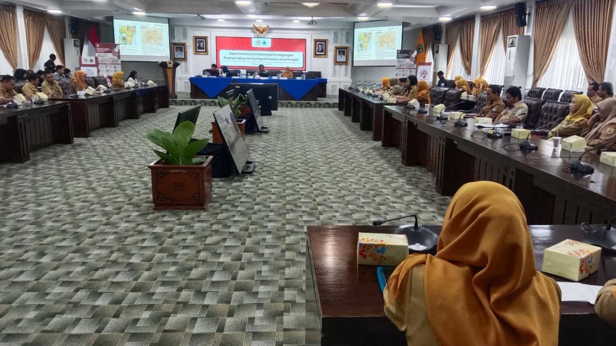 Pemprov Jateng Bakal Pertegas Penindakan Perdagangan Daging Anjing