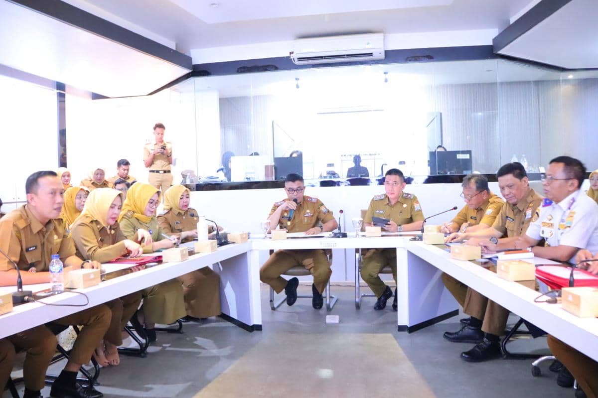 Rapat evaluasi kerja ASN Pemkot Palembang