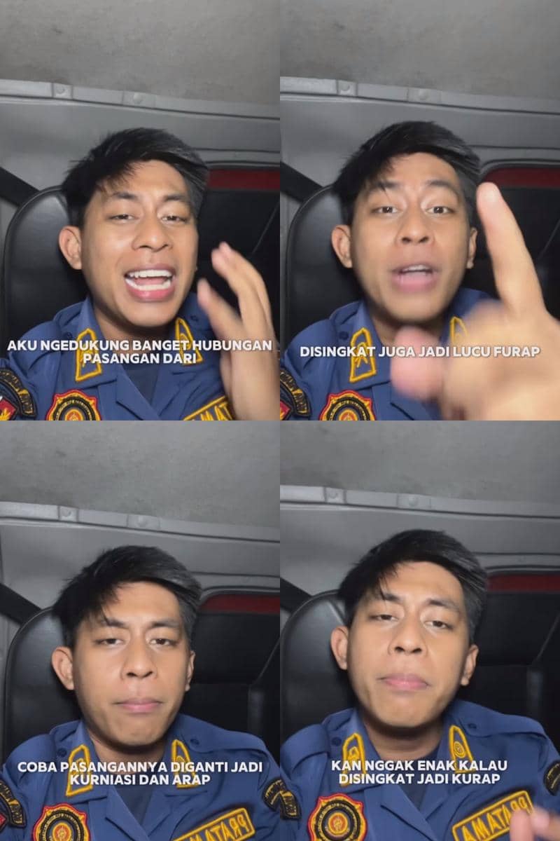 Dio Pratama @katanya damkar ikut tren Furab