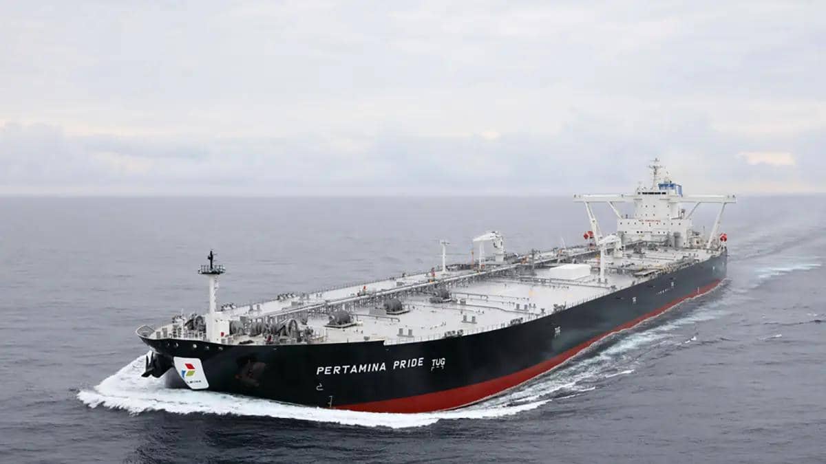 potret kapal tanker Pertamina