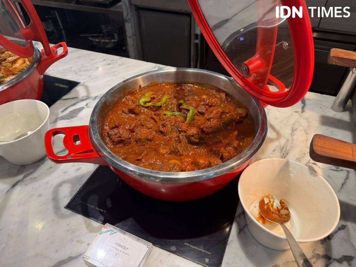 Potret menu khas Hungaria di JW Marriott Surabaya 