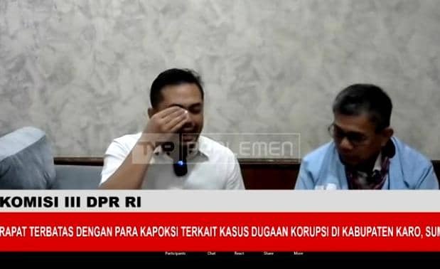 Hadir Daring RDPU, Videografer Amsal Sitepu Meneteskan Air Mata