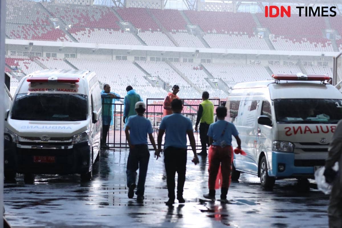 Hujan Deras, Saint Kitts and Nevis vs Solomon Sempat Tertunda