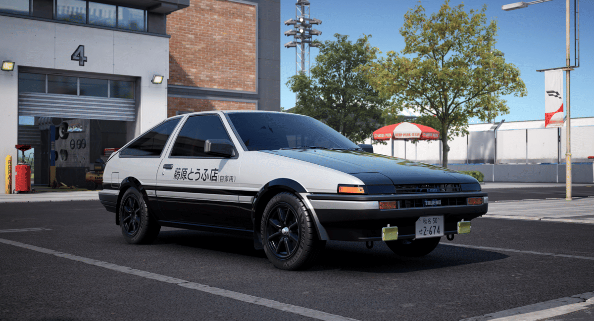 Racing Master x Initial D