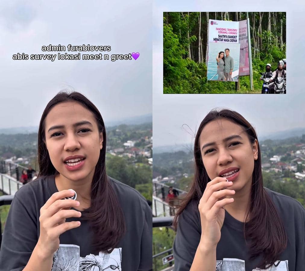 Zia Riza ikutan tren Furab