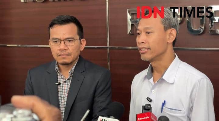 Komnas HAM meminta keterangan dari Polda Metro Jaya soal kasus penyiraman air keras Andrie Yunus, di Kantor Komnas HAM, Senin (30/3/2026). 