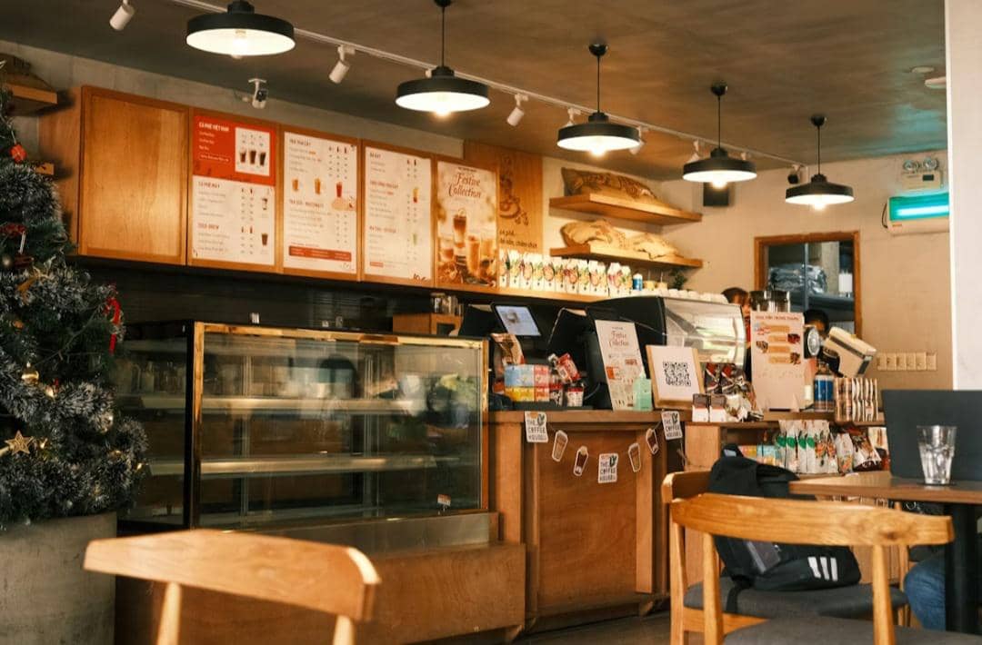 ilustrasi kedai kopi